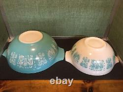 PYREX Butterprint Cinderella Nesting Mixing Bowls Amish 8 Piece