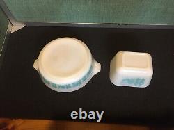 PYREX Butterprint Cinderella Nesting Mixing Bowls Amish 8 Piece