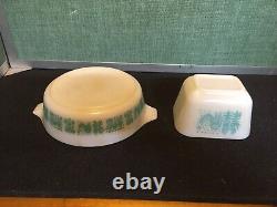 PYREX Butterprint Cinderella Nesting Mixing Bowls Amish 8 Piece