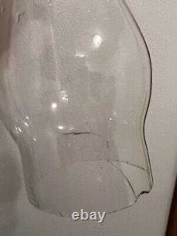 Pair of Fenton White Hobnail Milk Glass GWTW Melon 3-Way Light Lamps