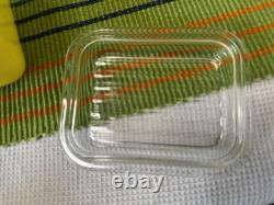 Pyrex 1960s Autumn Floral Verde Refrigerator complete set of 8 Pieces 501-503 B