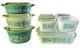 Pyrex Amish Butterprint 14pc Lot Casseroles, Refrigerator Dishes & Lids Vgc