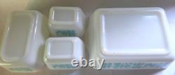 Pyrex Amish Butterprint 14pc lot Casseroles, Refrigerator dishes & lids VGC