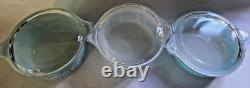 Pyrex Amish Butterprint 14pc lot Casseroles, Refrigerator dishes & lids VGC