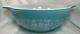 Pyrex Amish Butterprint Cinderella Mixing Bowl 444 4 Quart Blue White