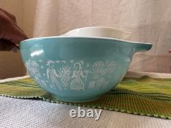 Pyrex Amish Butterprint Cinderella bowls complete set 441-444 (C)