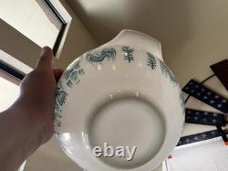 Pyrex Amish Butterprint Cinderella bowls complete set 441-444 (C)