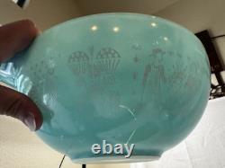 Pyrex Amish Butterprint Cinderella bowls complete set 441-444 (C)