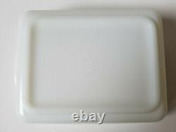 Pyrex Amish Butterprint Covered Refrigerator Fridge Dishes Set Of 4 Complete 8pc