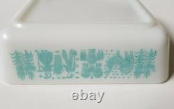Pyrex Amish Butterprint Covered Refrigerator Fridge Dishes Set Of 4 Complete 8pc