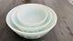 Pyrex Amish Butterprint Nesting Bowl Setturquoise/white401, 402, 403