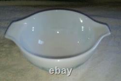 Pyrex Amish Butterprint Turquoise Cinderella Mixing Bowls 441 442 443 444