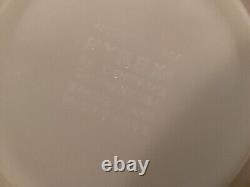 Pyrex Butterfly Gold White Nesting Mixing Bowls 401 402 403 404 Round withBonus