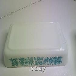 Pyrex Butterprint Amish Refrigerator Set 501, 502, 503 Milk glass with t
