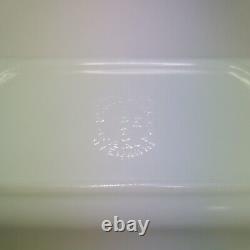 Pyrex Butterprint Amish Refrigerator Set 501, 502, 503 Milk glass with t