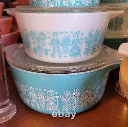 Pyrex Butterprint Cinderella casserole 474, 475