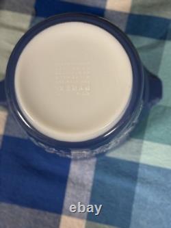 Pyrex Colonial Mist Casserole Set 473, 474, & 475 with Lids. 6pc