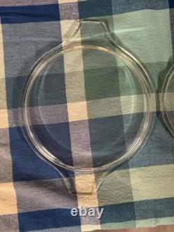 Pyrex Colonial Mist Casserole Set 473, 474, & 475 with Lids. 6pc