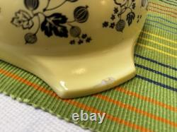 Pyrex Complete Gooseberry Yellow & White Cinderella Nesting Bowl Set 441-444