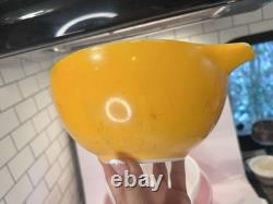 Pyrex Friendship Nesting Cinderella Mixing Bowls Full Set 441, 442, 443 & 444