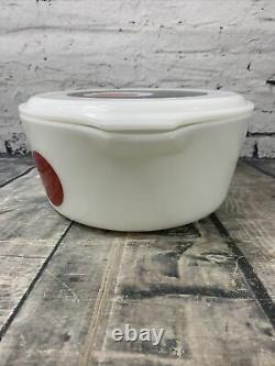 Pyrex Moon Deco #475- 2 1/2 Qt. Promotional Casserole WITH LID