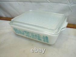 Pyrex Refrigerator Freezer Fridge Set Cinderella Casserole Amish Butterprint Lid