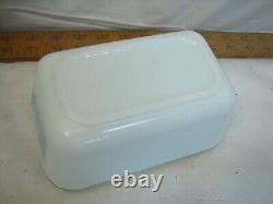 Pyrex Refrigerator Freezer Fridge Set Cinderella Casserole Amish Butterprint Lid