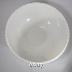 RARE 1940's McKee Milk Glass Sleigh Ride Tom & Jerry Hazel Atlas BOWL ONLY 11