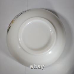 RARE 1940's McKee Milk Glass Sleigh Ride Tom & Jerry Hazel Atlas BOWL ONLY 11