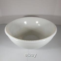 RARE 1940's McKee Milk Glass Sleigh Ride Tom & Jerry Hazel Atlas BOWL ONLY 11