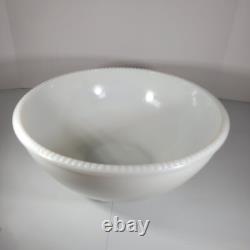 RARE 1940's McKee Milk Glass Sleigh Ride Tom & Jerry Hazel Atlas BOWL ONLY 11