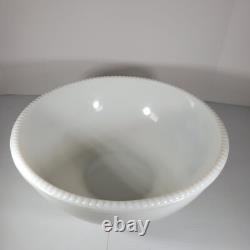 RARE 1940's McKee Milk Glass Sleigh Ride Tom & Jerry Hazel Atlas BOWL ONLY 11