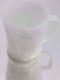 Rare Fire King White Polka Dots D Handle Mug Milk Glass Mugs Coffee Tea Cup