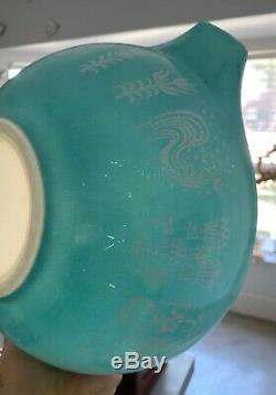 RARE Pyrex Amish, Butterprint Oddity Mixing Bowl 444 Girl On Left REVERSED