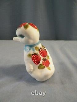 Fenton Duck Hand Painted By Louise Piper