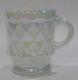 Rare Fire King Usa Kimberly Iridescent Aurora Pearlized Lustre Mug Near Perfect