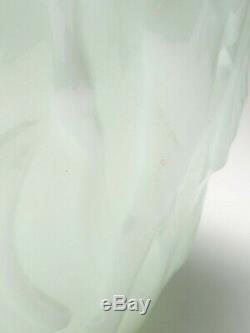 Rare Phoenix Consolidated Glass Milk Glass Vase Dancing Nymphs/Ladies