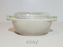 Rare Pyrex Dove Gray 080 Mini Casserole Bowl With Lid HTF Grey