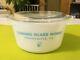 Rare Vintage Pyrex Corning Glass Works Greencastle PA 473 Casserole Dish with Lid