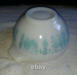 Rare Vintage Pyrex REVERSE Butterprint (LADY ON THE LEFT) 441 Cinderella Bowl