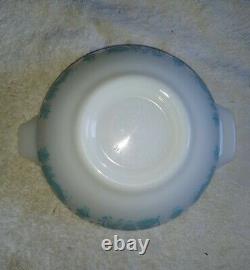 Rare Vintage Pyrex REVERSE Butterprint (LADY ON THE LEFT) 441 Cinderella Bowl