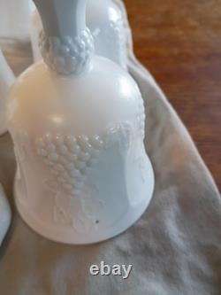 Set Of Vintage Indiana Milk Glass