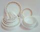 Set Of 90 Pcs Corelle By Corning Butterfly Gold Cups Plates Serving Bowls Exc