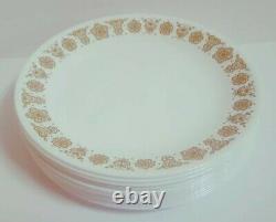 Set of 90 Pcs CORELLE by CORNING BUTTERFLY Gold Cups Plates Serving Bowls EXC