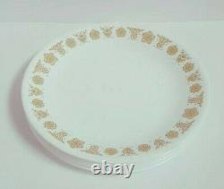 Set of 90 Pcs CORELLE by CORNING BUTTERFLY Gold Cups Plates Serving Bowls EXC