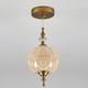 Tlolgt Vintage White Milk Glass Pendant Light 6.3 Hardwired