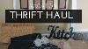 Thrift Haul More Rustic Decor Milk Glass Vacation Thrifting