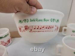 Tom And Jerry Milk Glass