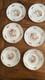 Vtg Arcopal Provincial Milk Glass Floral Scalloped 7 Plates & 8 Bowls France