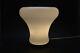 Vtg Czech Modernism 1960's Table Lamp, Milk Glass Shade Great Design